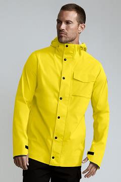 Chamarras Canada Goose Hombre Outlet - Nanaimo Chubasquero Amarillos DA5278913